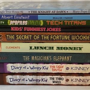 Lot Of 9 Kids Books Various Titles